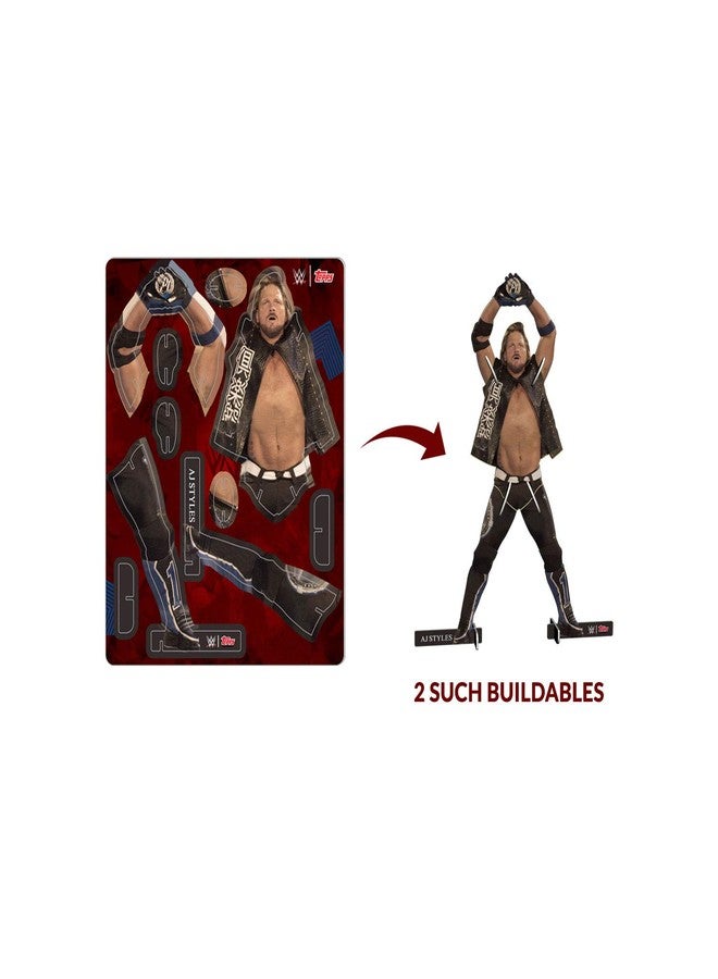 Topps India WWE Buildable, (Pack of 2)*4, Official Merchandise - Image 2